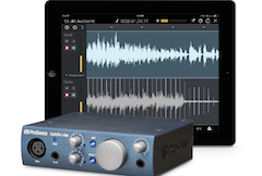 One tap digital audio transfer from iPad to computer with the PreSonus iSeries