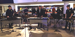 The Love Music Trust Percussion Ensemble at the RFH with Anthony Kerr (foyer gig)