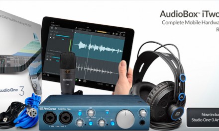An amazing offer on the PreSonus AudioBox iTwo Studio!