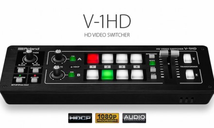 Roland’s new V-1HD HD video switcher